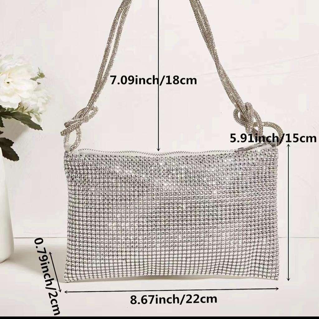 Shine & Shimmer Glitter Cocktail/Dinner Bag
