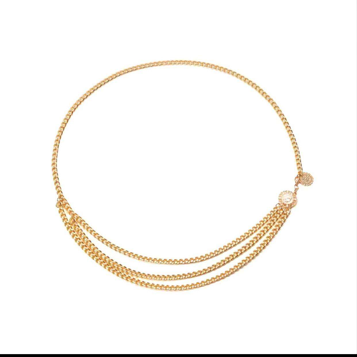 Sun Flower Boho Tassel Waist Chain Belt