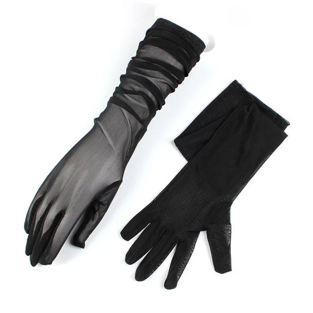 Sunscreen Silk Opera Gloves