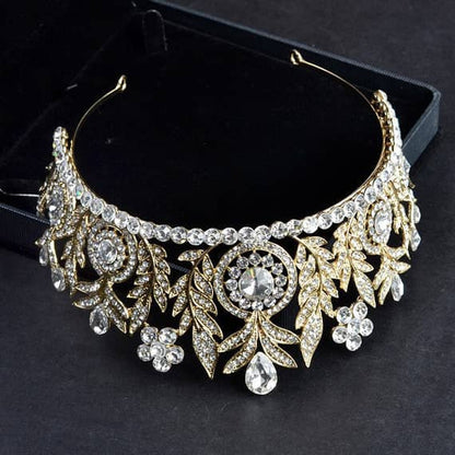 The Grace Tiara in Silver And Gold