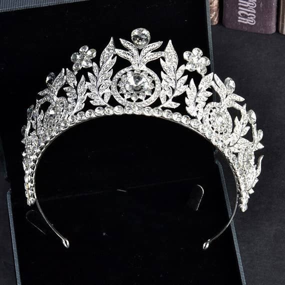 The Grace Tiara in Silver And Gold