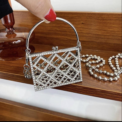 Luxury Diamond Cross body Ladies Bag