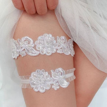 Cosplay Sexy Lace Elastic Leg Garter Belt