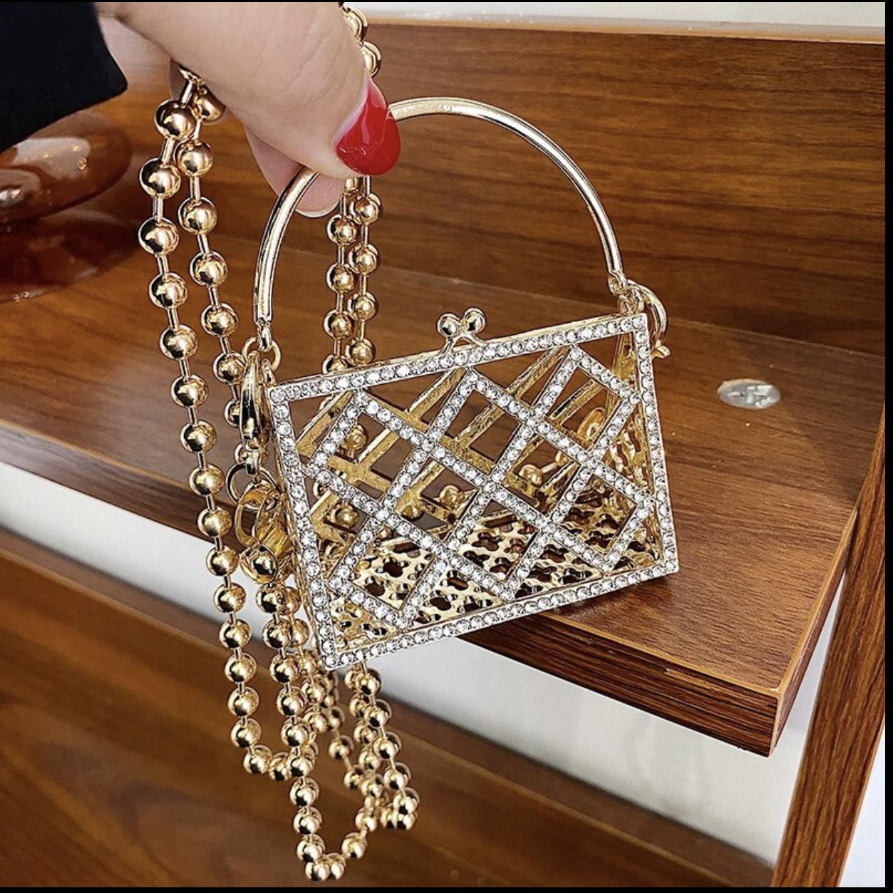 Luxury Diamond Cross body Ladies Bag