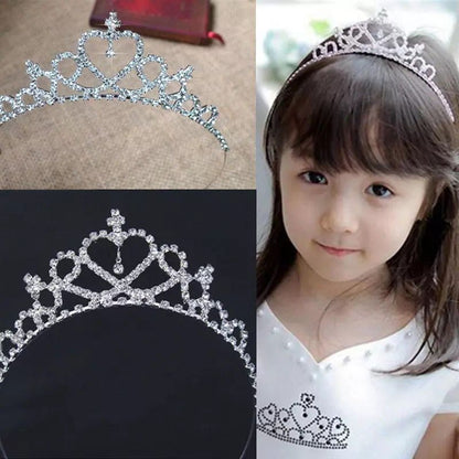 Kid’s Crystal Drops Rhinestone  Tiara