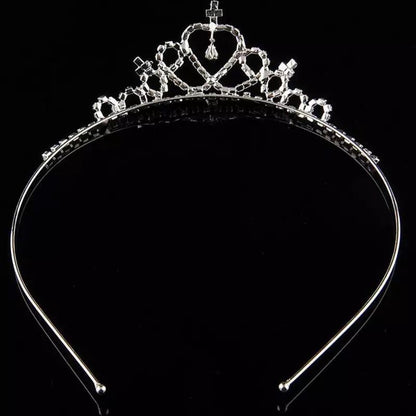 Kid’s Crystal Drops Rhinestone  Tiara