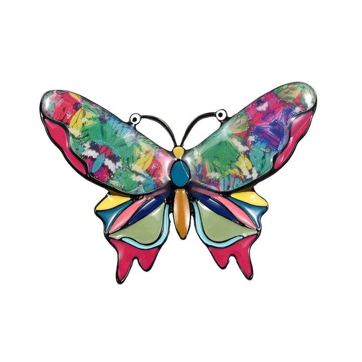 Classy Kaleidoscope Butterfly Pin