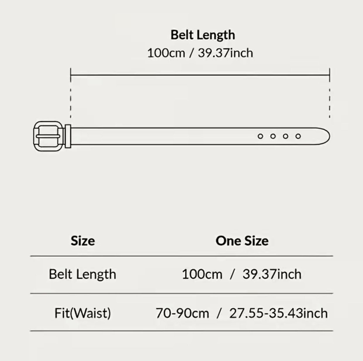 PVC Waist Belt