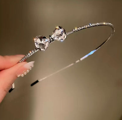 Rhinestone Diamond Butterfly Hairbands