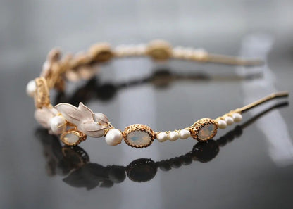 Vintage Freshwater Pearl Tiara