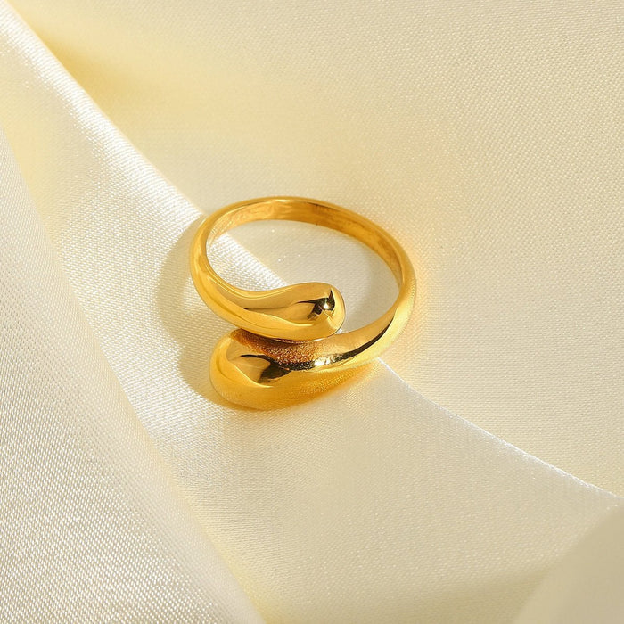 The Iris Stackable 18k Gold Plated Ring (Copy)