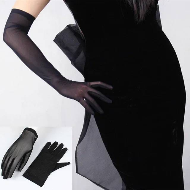 Sunscreen Silk Opera Gloves