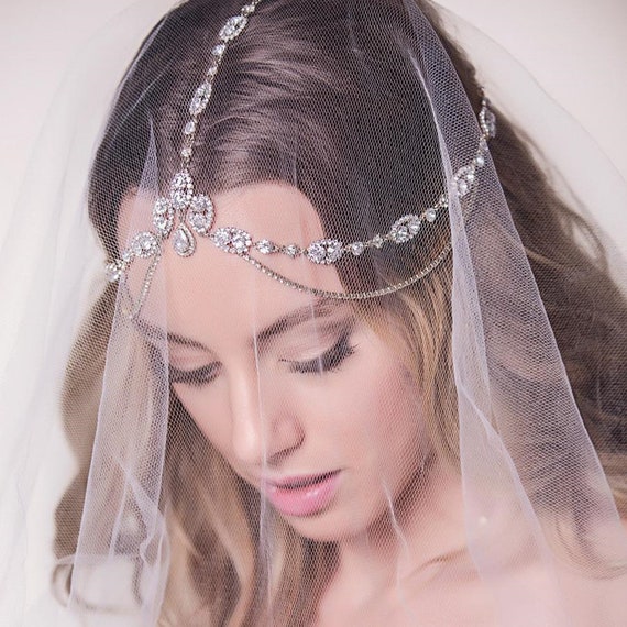 The Bohemian Bridal Hair Chain
