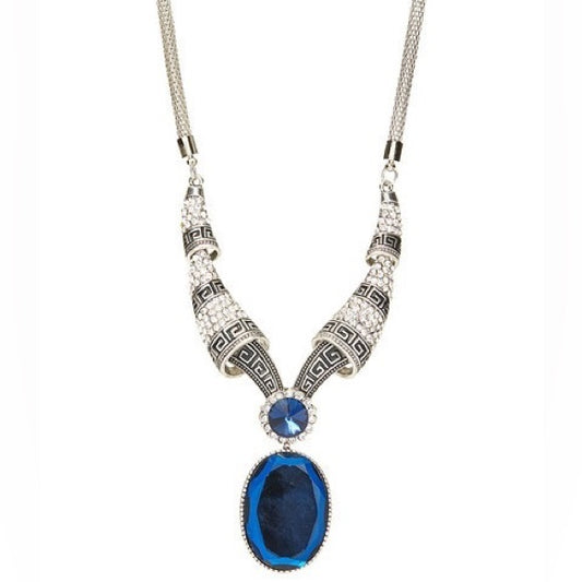 The Glowing Royal Sapphire Vintage Necklace